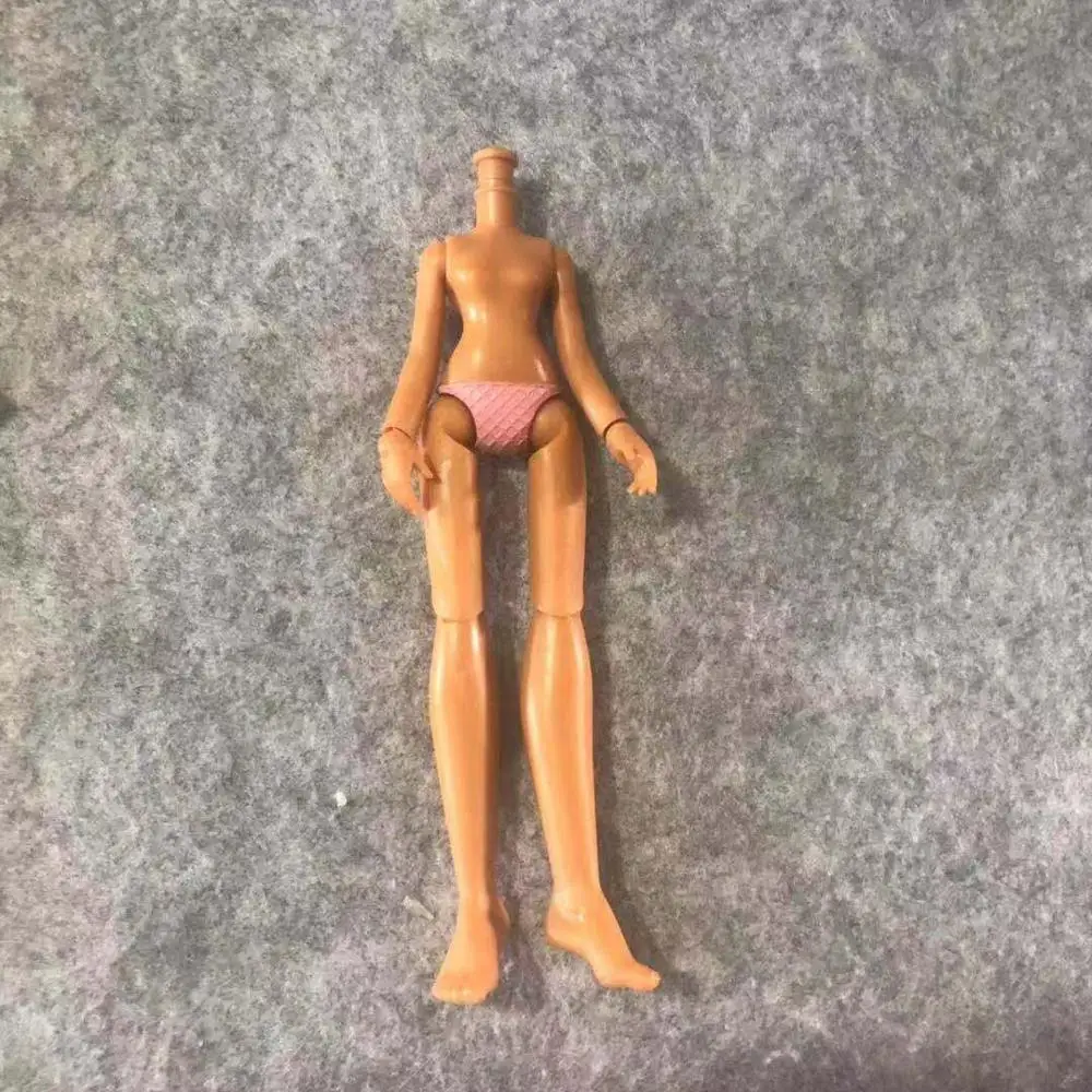 brown body Модная Кукла-сестра, голова, игрушка для девочки, кукла, голова, подарок, сделай сам, принцесса, кукла, игрушка, часть, девочка, мода, сделай сам, повязка, игрушка, голова - Цвет: brown body