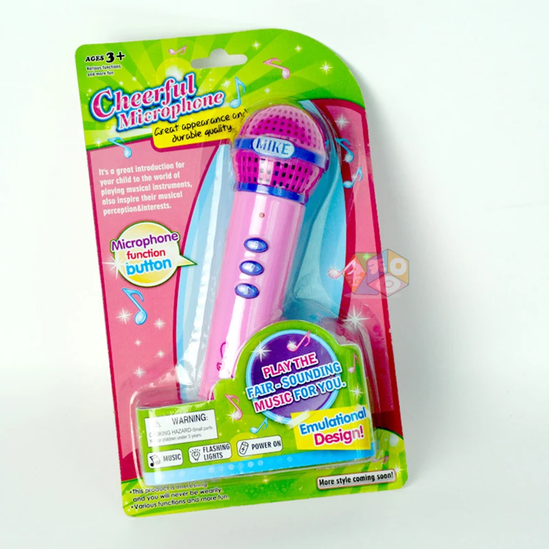 Оптовая продажа Детский развивающий игрушечный микрофон раннее образование