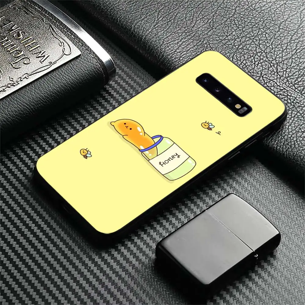 Чехол для телефона Samsung Galaxy S21 S20 S10 Plus Ultra Lite FE 5G S10e S9 S8 S7 Мягкая Обложка Забавный