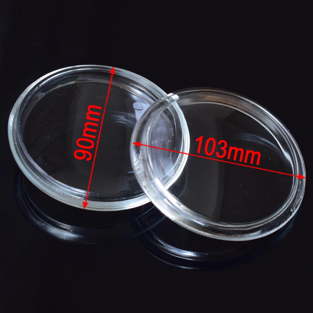 2 шт. овальные Противотуманные фары 103x90 мм закаленное стекло Анти туман для Renault