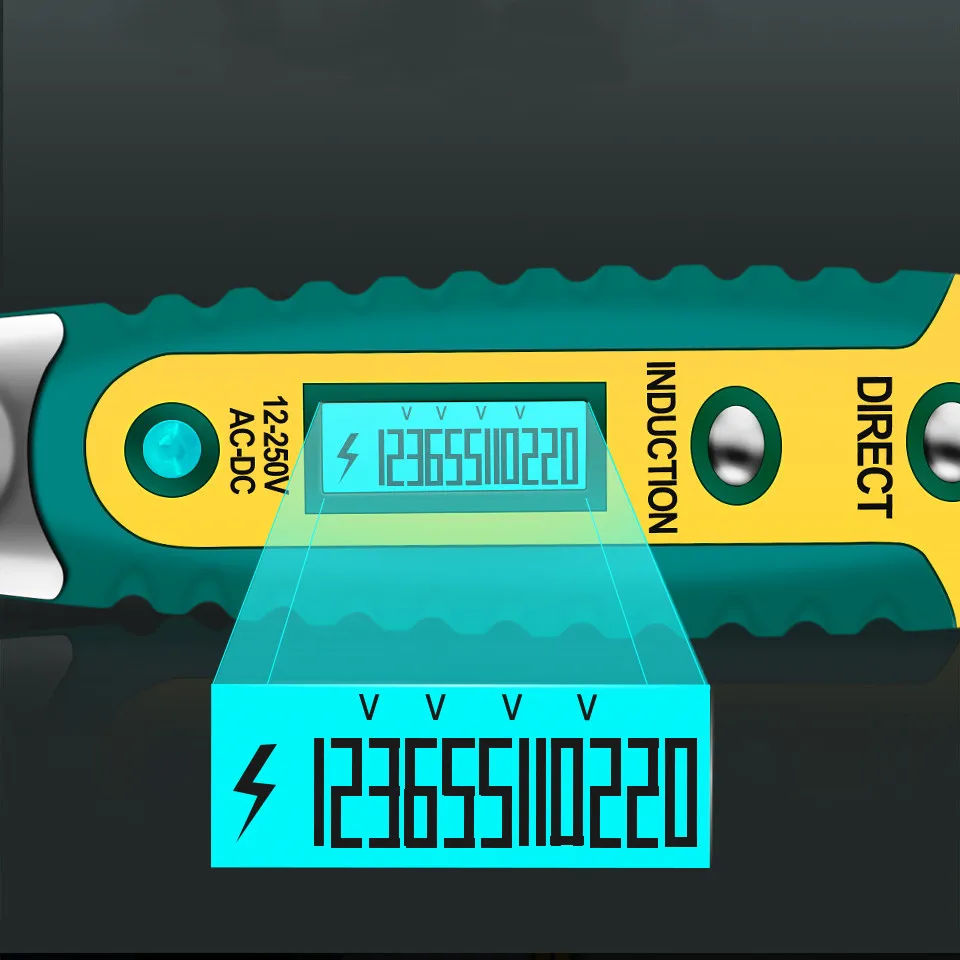 Цифровой тестовый карандаш с ЖК-дисплеем 12-250 В | Инструменты
