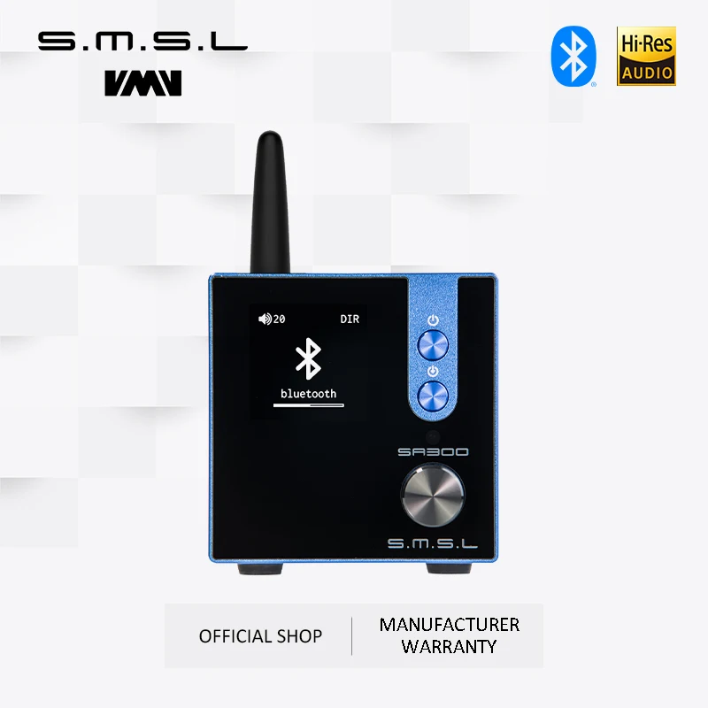 Цифровой усилитель мощности SMSL SA300 Hi-Fi Bluetooth 5 0 | Электроника