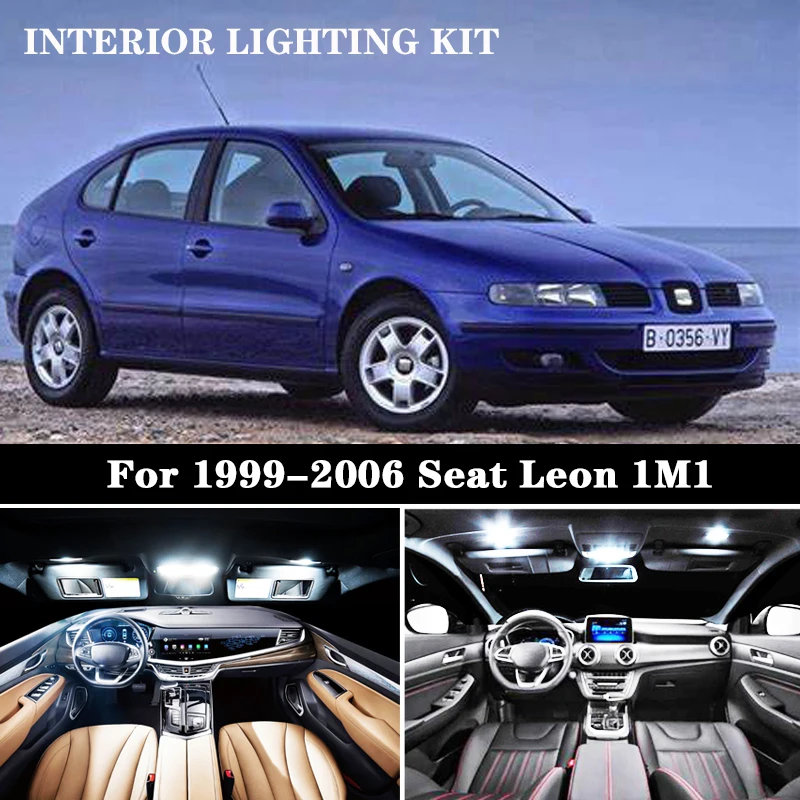 13 шт. лампочка для чтения задних фонарей подходит хэтчбека Leon MK1 1 м М1 1999 2006