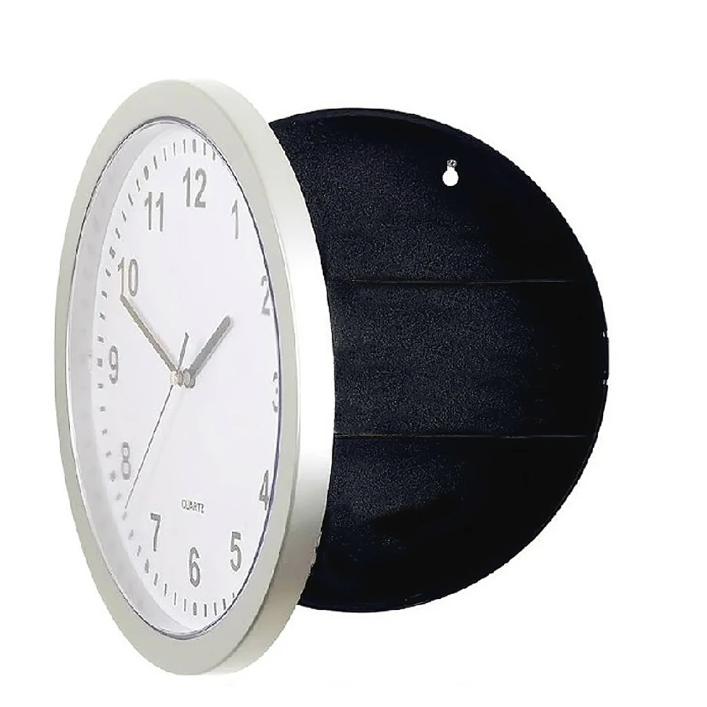 Behogar настенные часы коробка утечки безопасный тайник деньги ювелирные изделия