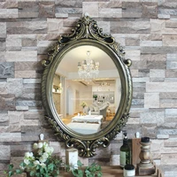 european style mirror home decoration wall mounted bathroom mirror makeup mirror