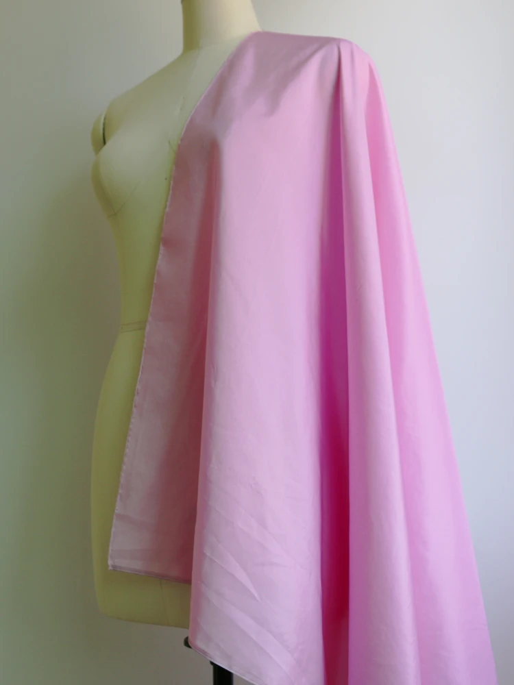 100 см * 114 детское розовое мягкое шелковое свадебное платье из тафты рубашка юбка