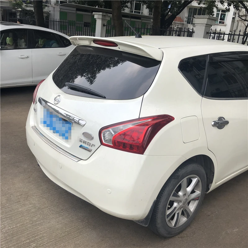 Спойлер заднего крыла для NISSAN TIIDA 2012-2015 Versa высококачественный спойлер из