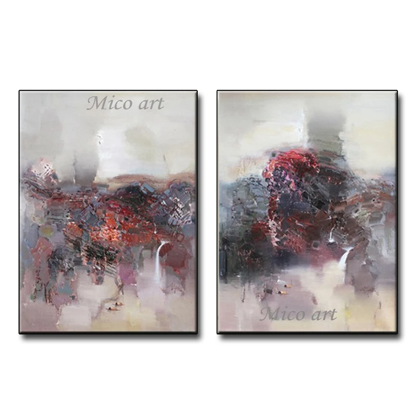 

Beautiful abstract oil painting hand painting modern home living room decoration,