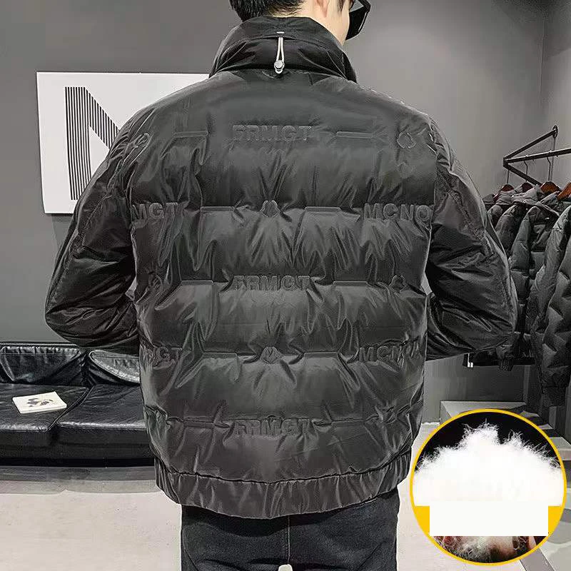 New Men's Down Jacket 2021 Winter Short Men's Coat Korean Version Of The Trend Of Warmth And Thick Men's Clothing