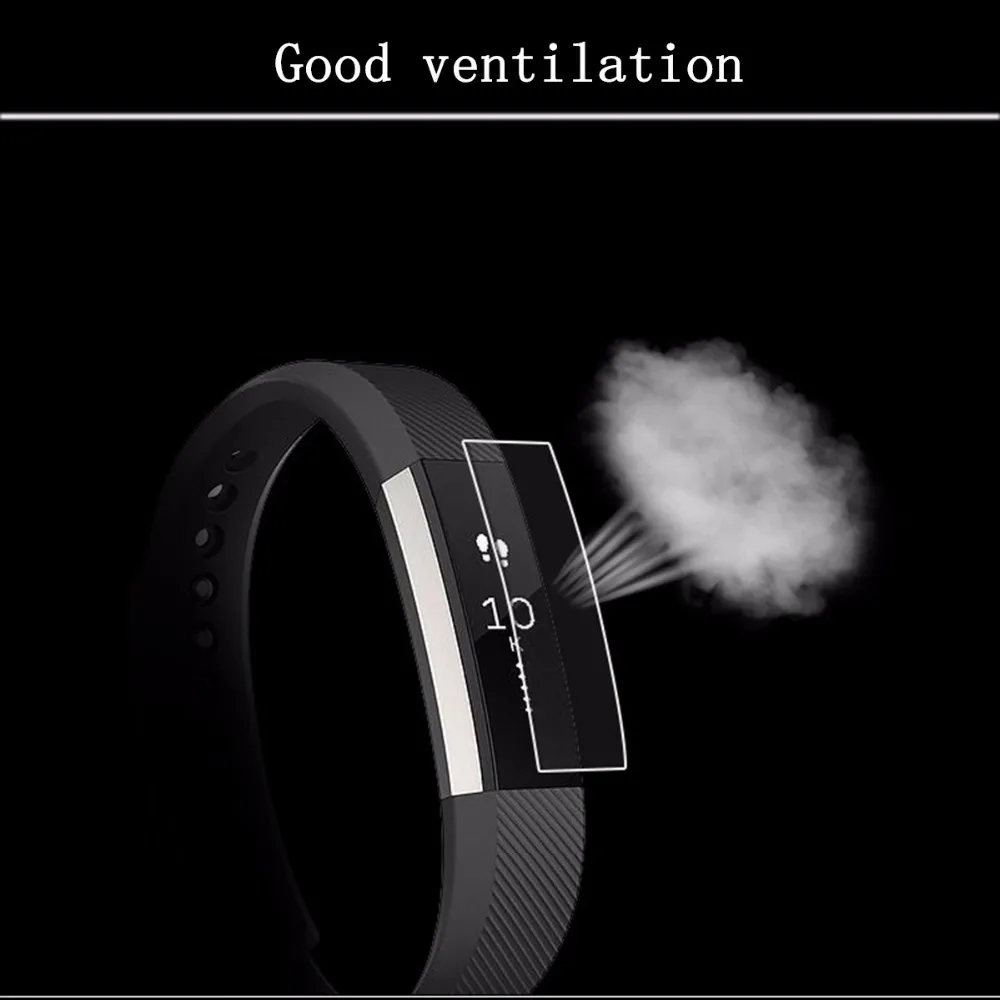 Полная крышка прозрачная защитная пленка для экрана Fitbit Alta HR Браслет ультра