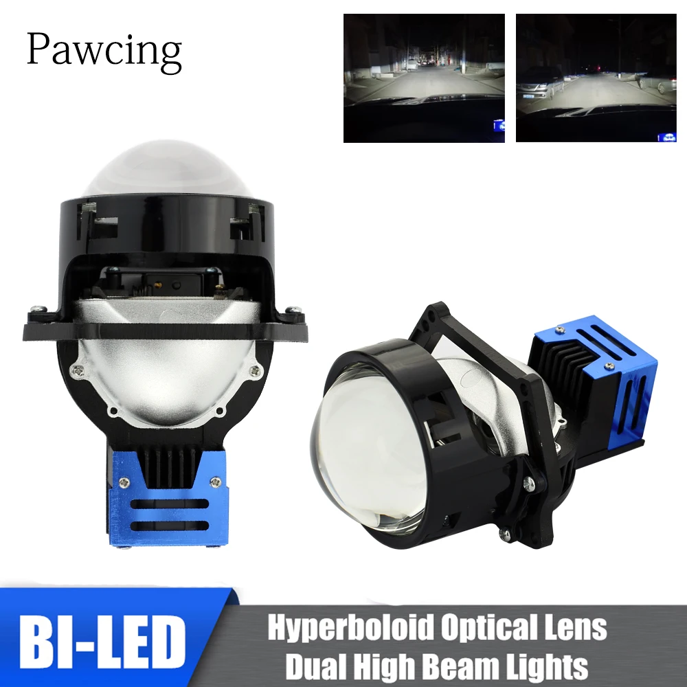 Bi-led Lenses Hyperboloid Projector Car Lens 3.0'' Hella 3R G5 Matrix LED Headlight 6000K High Beam Spotlight Tuning Accessories