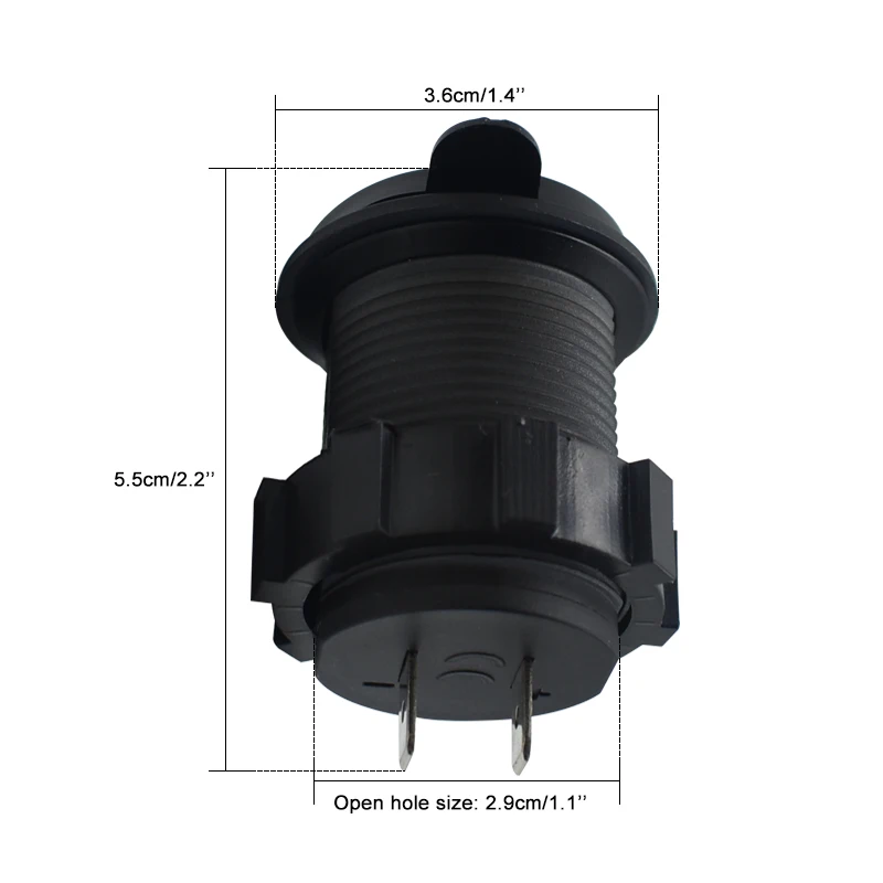 New Cigarette Lighter Socket Splitter 12V-24V 2 Port USB Car Charger 5V 4.2A output with led light Power Adapter LED Display | Автомобили