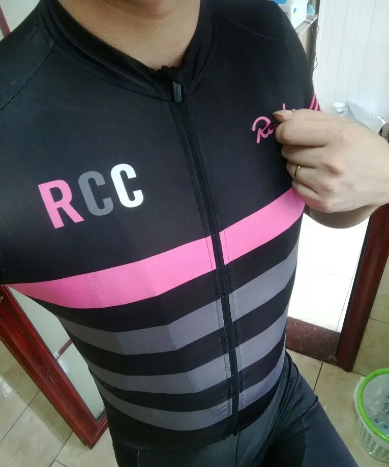 Футболка RCC с коротким рукавом для езды на велосипеде профессиональная командная
