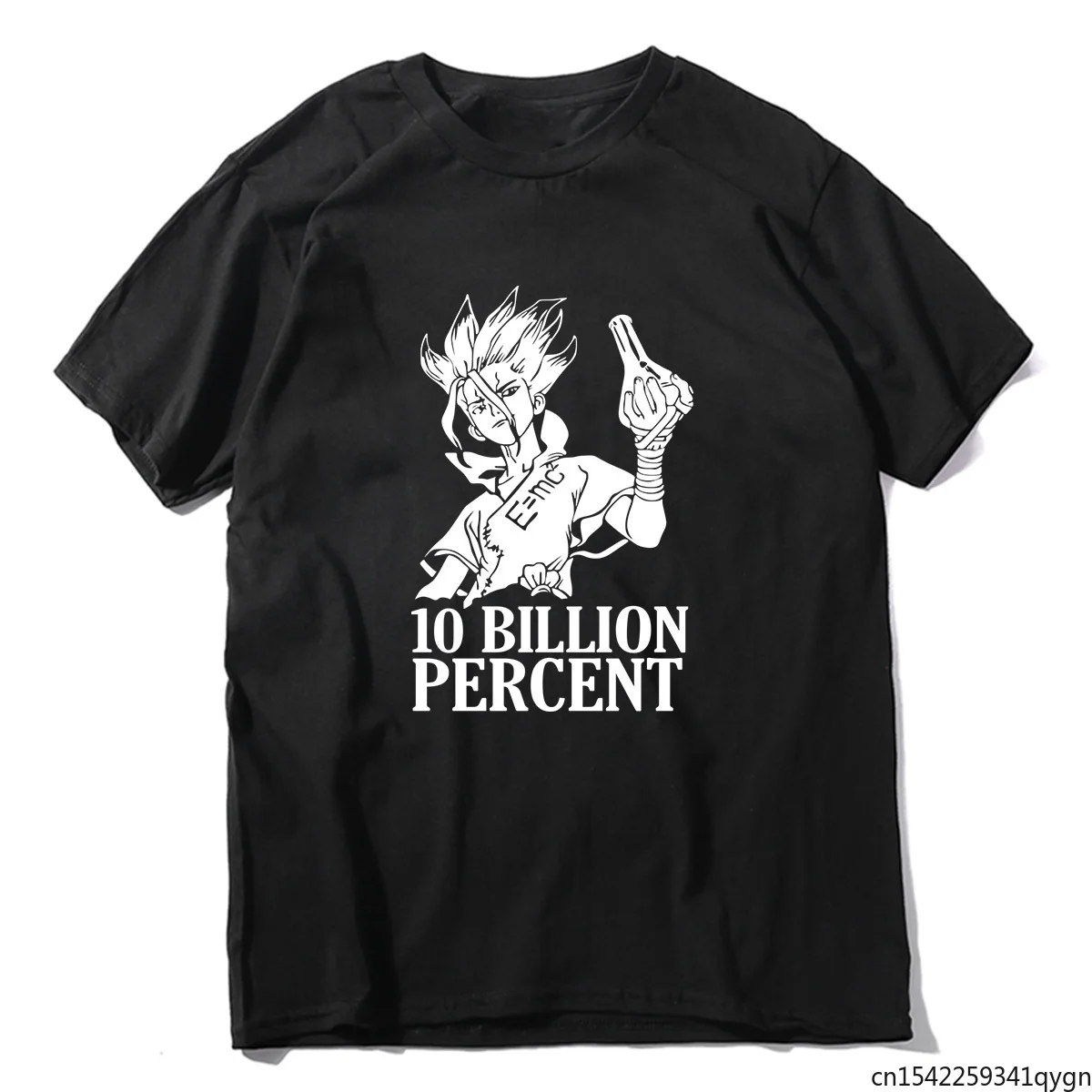 

Unisex Anime T-Shirts Dr Stone Senku Ishigami Tsukasa Post Apocalyptic Summer Men's T-Shirt Loose Harajuku Soft Tee