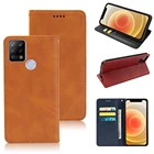 Роскошный деловой кожаный чехол-книжка для Tecno Pova LD7, LD7j 6,8 дюйма, 2020 дюйма, чехол-кошелек с магнитной подставкой