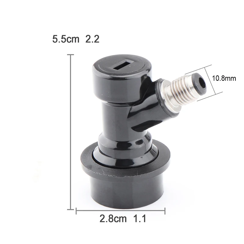 Beer Gas/Liquid Line With Push In Fitting MFL Quick Connector 5/16''(8mm) OD 1M Length Hose Ball Lock Set For Brewing | Дом и сад