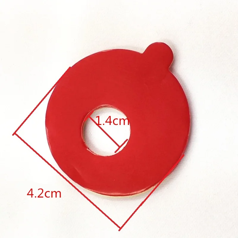 Двусторонние прозрачные клейкие наклейки на переднее стекло автомобиля с