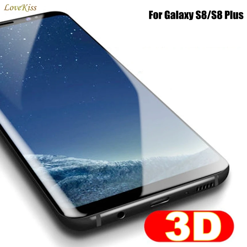 3D полное покрытие закаленное стекло для Samsung Galaxy S8 S9 PLUS S7 Edge S6 edge Note 8 Защитная