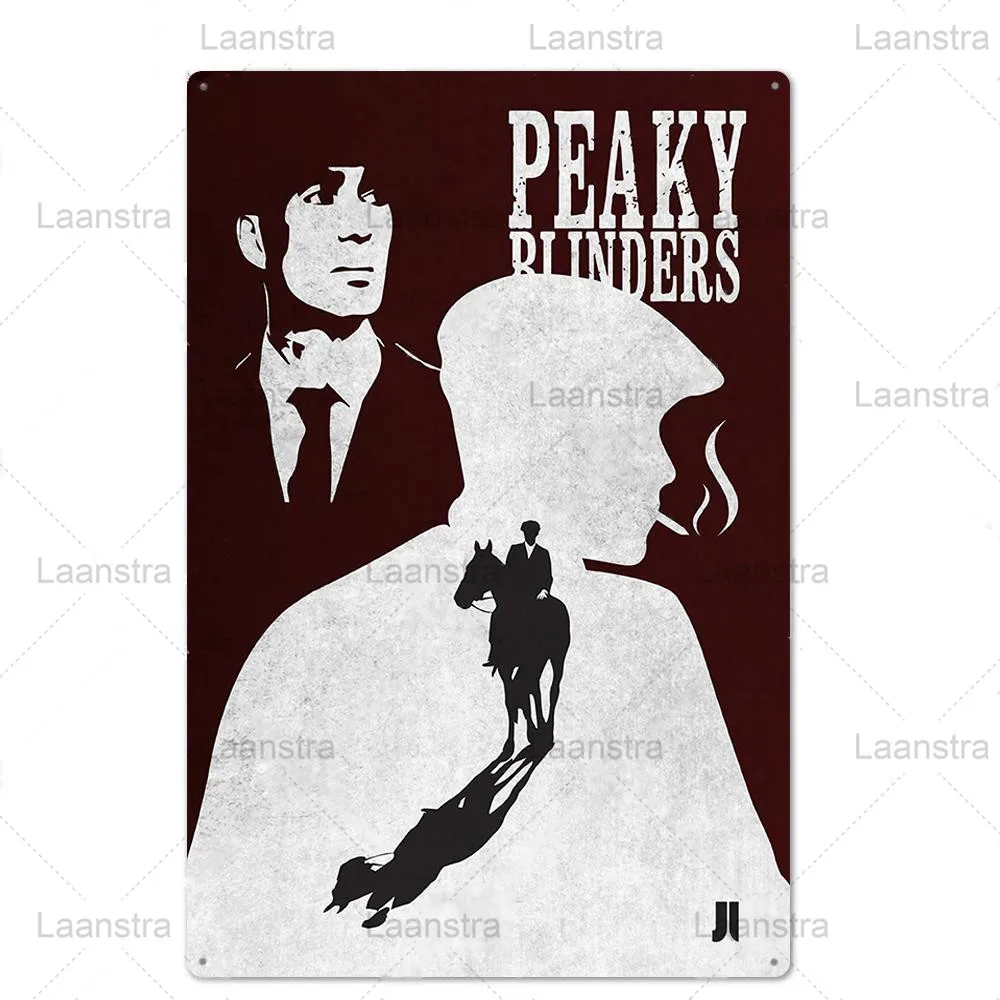 Металлическая жестяная вывеска Чехлы для телефона с принтами &quotострые козырьки: