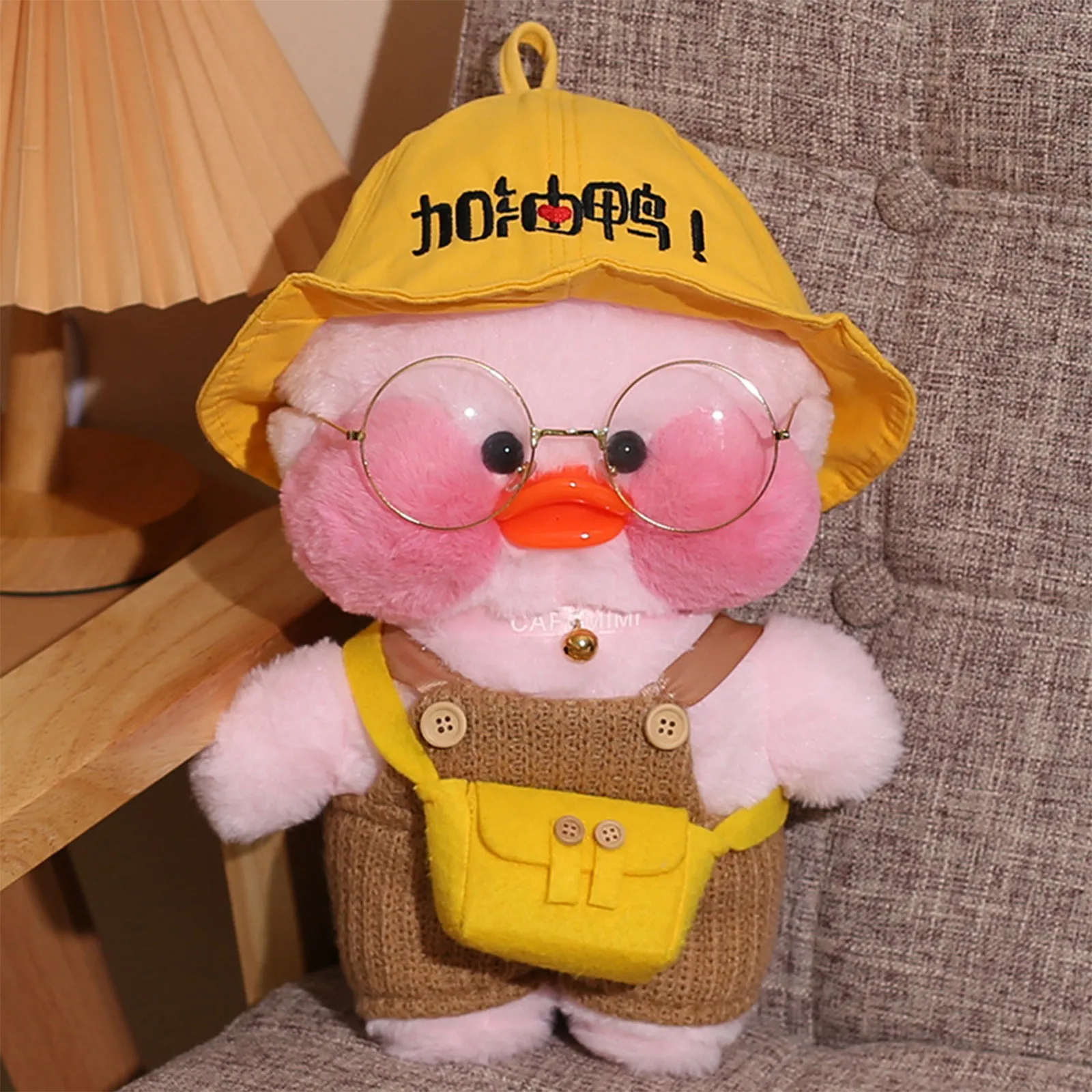 Разнообразные аксессуары для одежды повязка на 30 см LaLafanfan Kawaii Cafe Mimi желтая утка