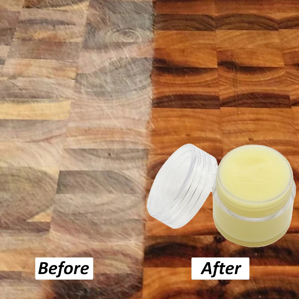 

1pcs Wood Seasoning Beewax Furniture Nutrition Wax Aluminum Canned Solid Wood Maintenance Cleaning Polished Tool