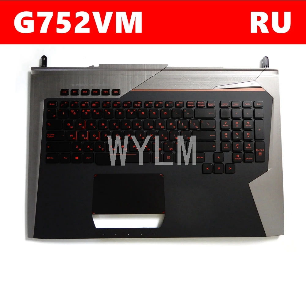 

G752VM cover keyboard For ASUS ROG G752 G752V G752VL VM VS VT VY VS GFX72V GFX72 Bilingual laptop keyboard frame C case external