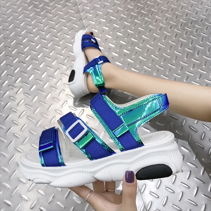 

Women's Sexy Open-toed Sandals Sports Sandals Wedge Hollow Female Sandals Outdoor Wedge Comfortable Summer Sandals