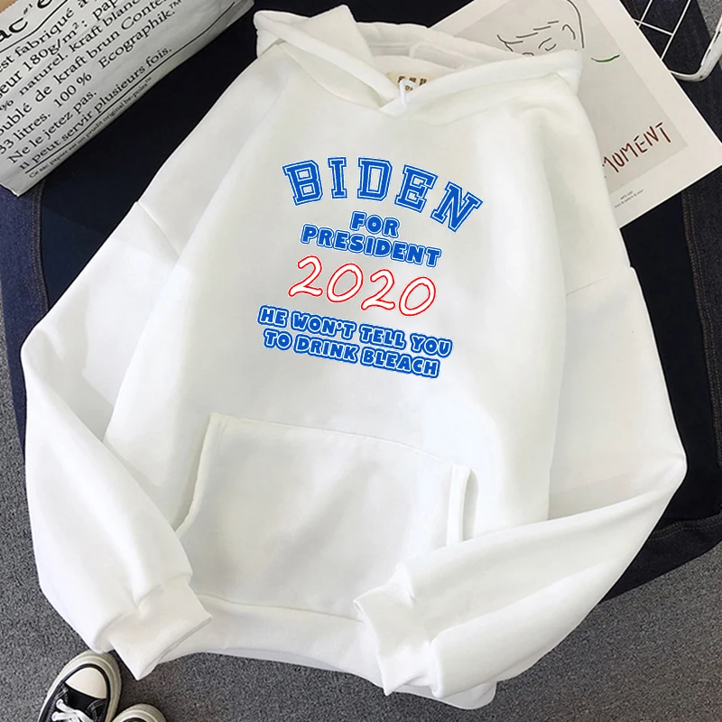 

winter BIDEN FOR PRESIDENT NO BLEACH hoodie Japan Anime Print Hoody Punk Funny Pullover Oversize Famous Brand Men Sweatshirts