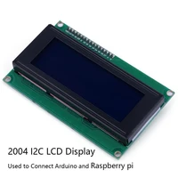 20x4 2004 lcd 16x2 1602 lcd for arduino display screen blue iic i2c module interface adapter for arduino uno raspberry pi