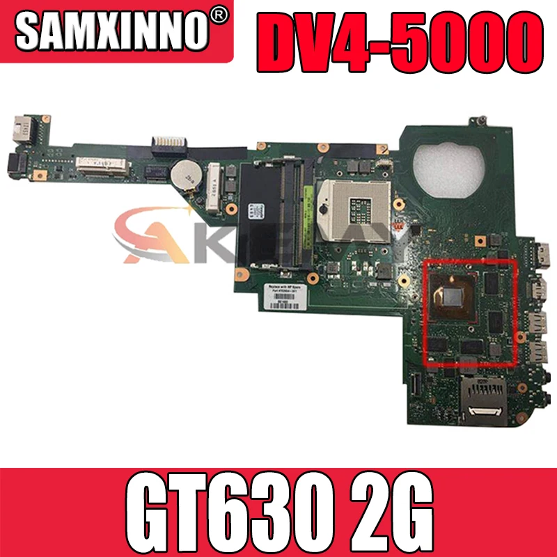

Для HP ENVY dv4-5205TX DV4-5000 TPN-p102 Материнская плата ноутбука 676761-501 676761-001 аккумулятор большой емкости WSND GT630 2G 100% полностью протестирована