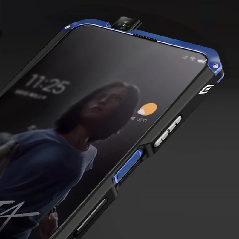 Роскошный противоударный бронированный металлический чехол для Huawei Honor 9X PRO