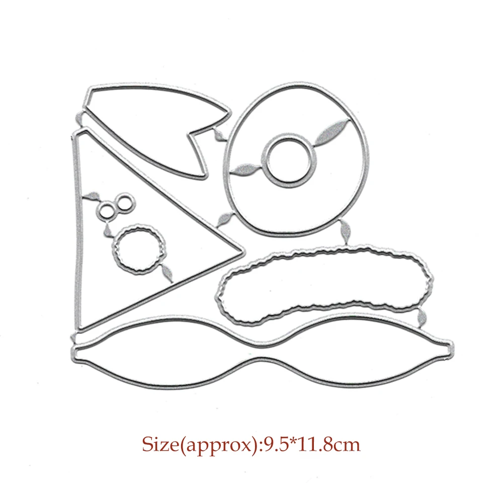 

Bow Dies Corte Morre For DIY Scrapbooking Album Paper Card Making Decorative Embossing Stencil Template Die Cutting Metal Craft