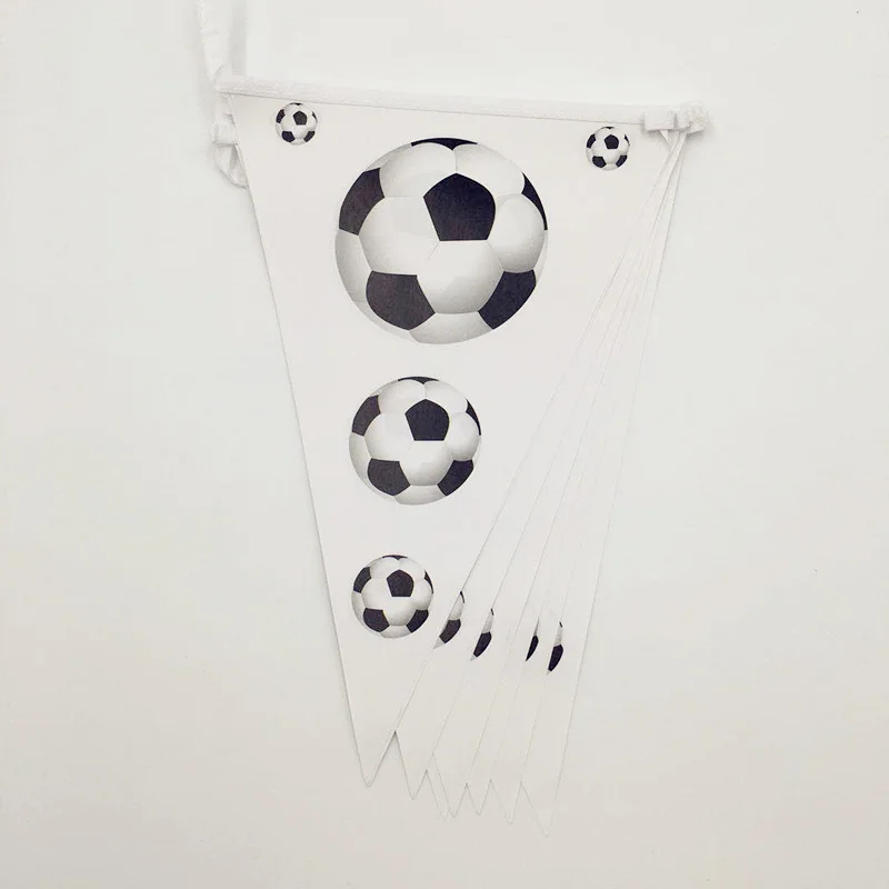 

Football Soccer Tableware Sets Party Celebration Kid Decoration Supplies Napkin Flags TableCloth Cup Paper Plate Birthday Party
