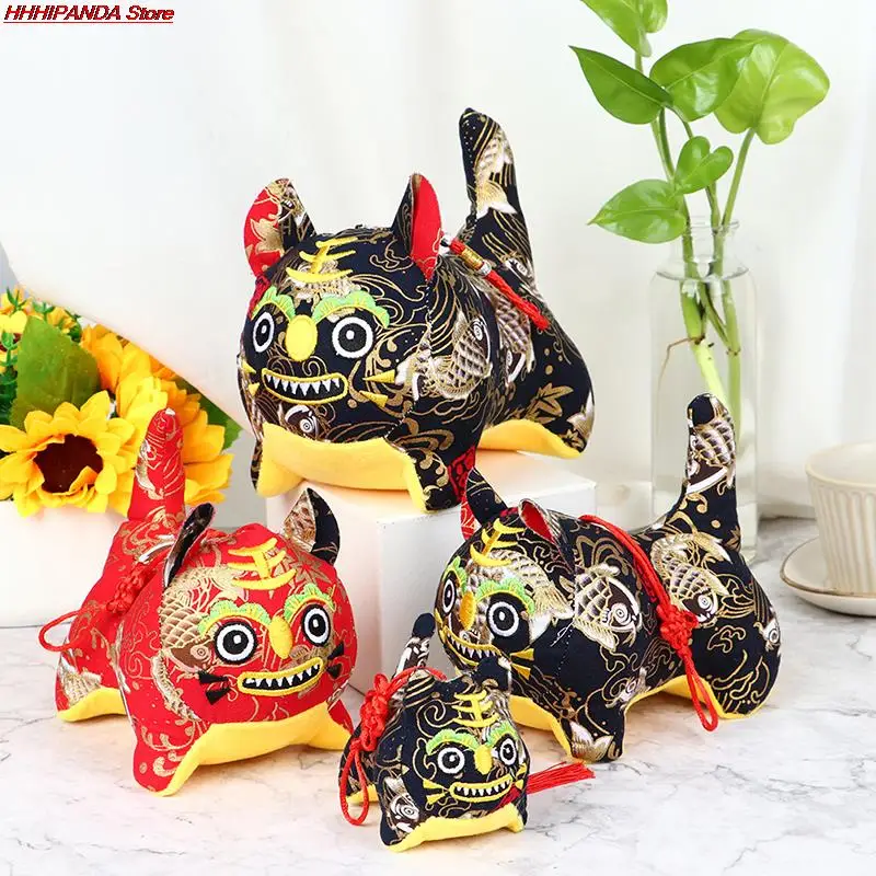 

2022 Year Tiger Mascot Stuffed Plush Toy Pendant Chinese Style Christmas Gift