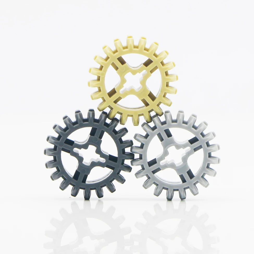 Технические строительные блоки детали оптом Z20 зубчатая передача MOC модель