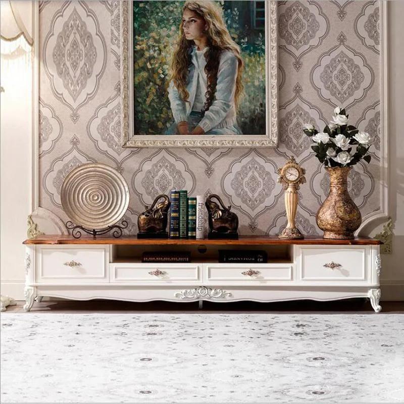 Современная Деревянная мебель для высокой гостиной стойка ЖК-телевизора o1171 |