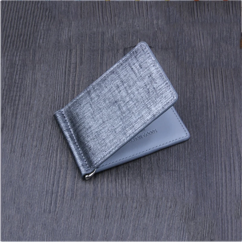 Для мужчин складной деловой кожаный бумажник Элитный бренд известный ID