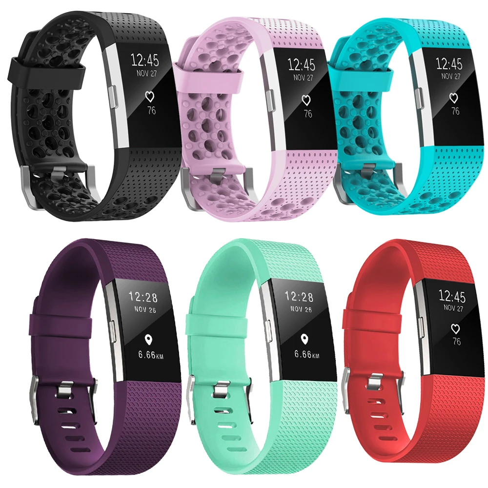 

Honecumi сменный Браслет для Fitbit Charge 2 ТПУ ремешок на запястье для Fitbit Charge 2 HR умный Браслет