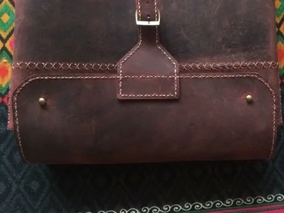 Из бронзы, чистая медь DIY ручной винт Кожа Искусство застежка Аппаратные аксессуары diy швейная сумка застежка Пальмовая соска гвозди