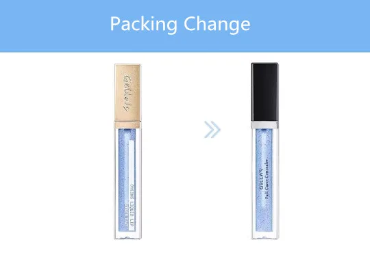 Мерцающий Увлажняющий блеск для губ меняющий температуру жидкая помада Губы