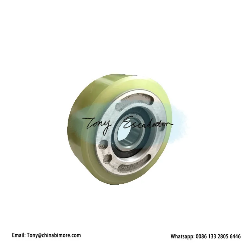 HYUNDAI S650C607 эскалатор шаговый цепной ролик OD76mm W25 mm подшипник 6204 2RS|Запчасти для