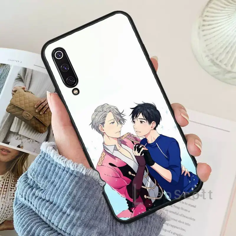 

anime cool cartoon yuri on ice Phone Case For Xiaomi Redmi 7 9t 9se k20 mi8 max3 lite 9 note 8 9s 10 pro