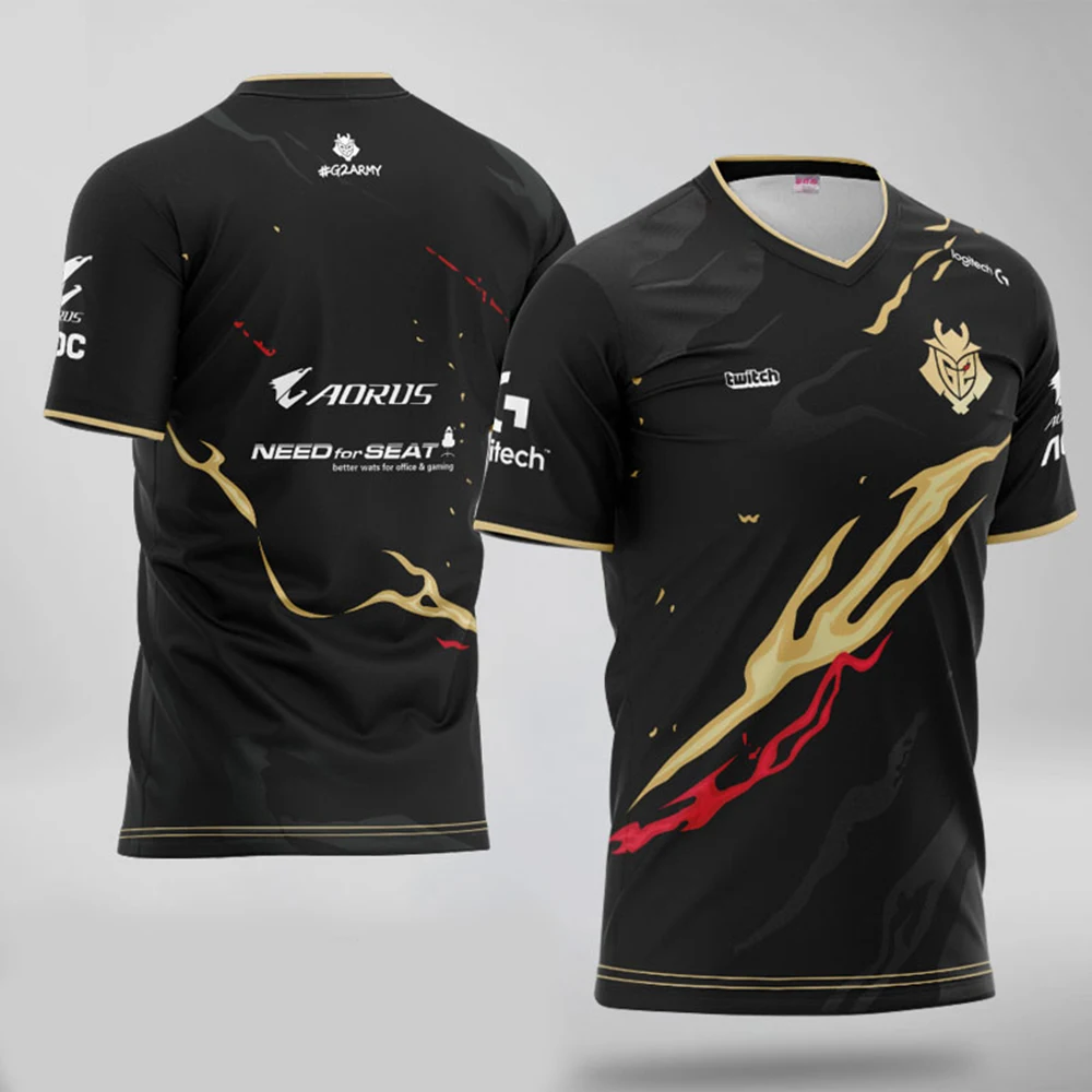 3d летняя футболка с изображением героев мультфильма League Of Legends G2 Game Camiseta Bystander 6xl -