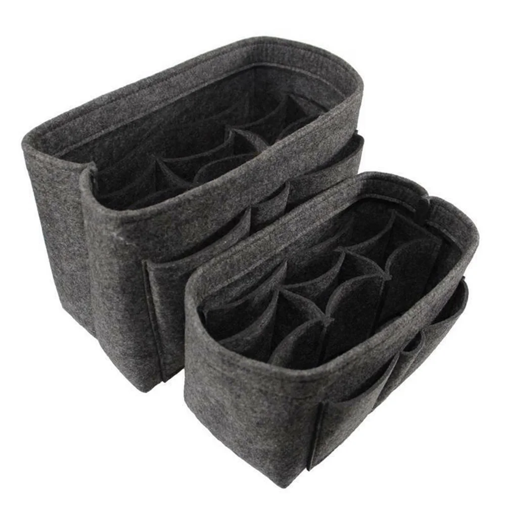 Косметичка для макияжа Защитная большая емкость путешествий Войлок