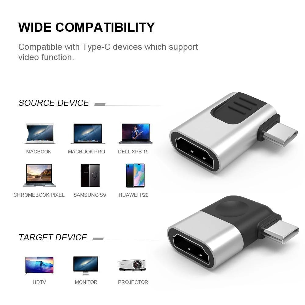 Переходник onub с USB C на HDMI 4K 2K кабель типа для MacBook Samsung Galaxy S10 Huawei Mate P20 Pro USB-C адаптер |
