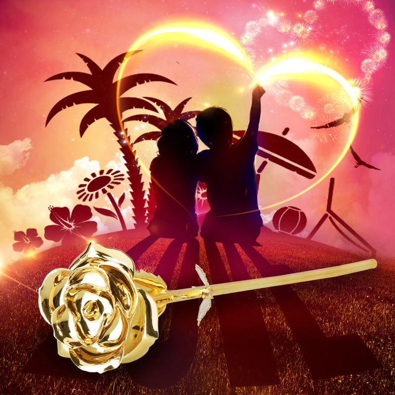 24-каратный золотой розовый | Дом и сад