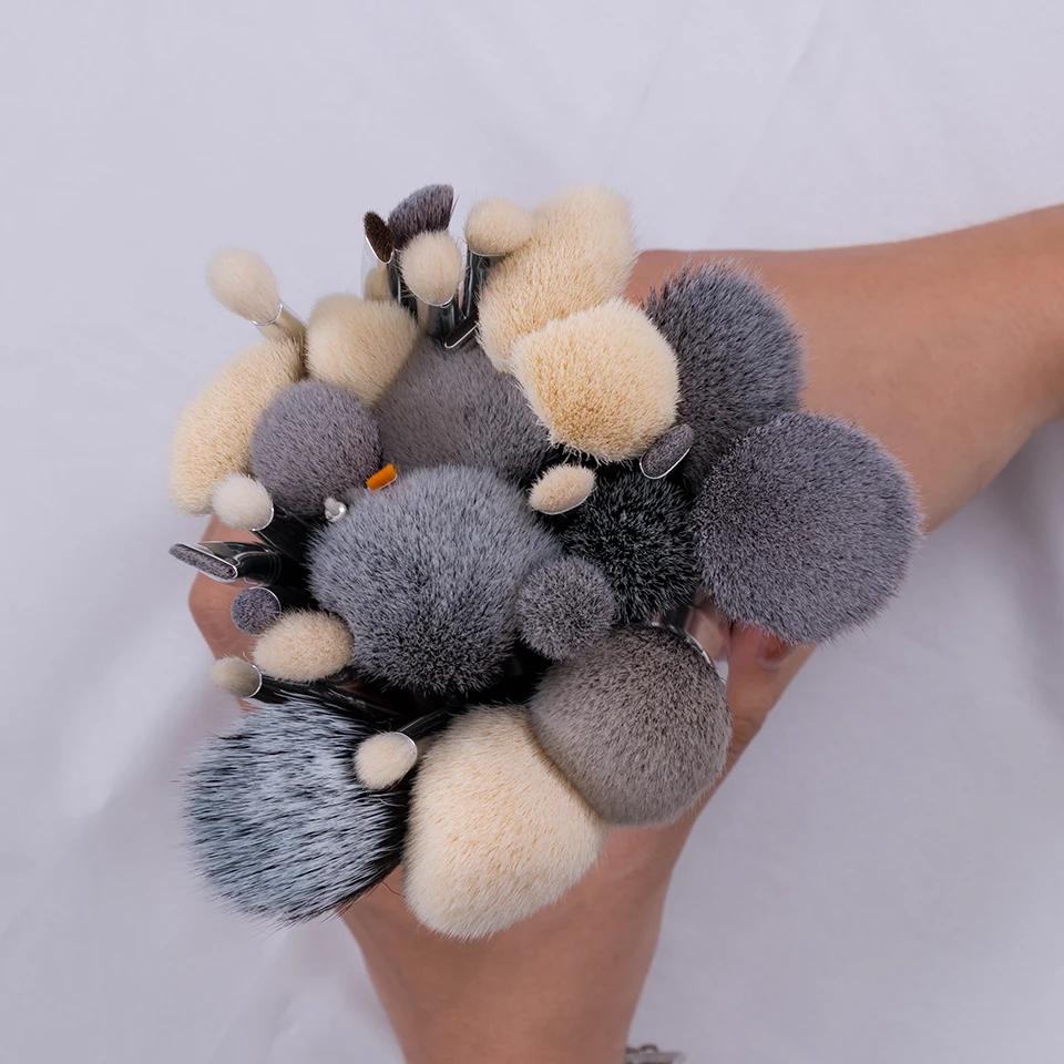 Горячая продажа черный полный Профессиональный натуральный козья шерсть макияж