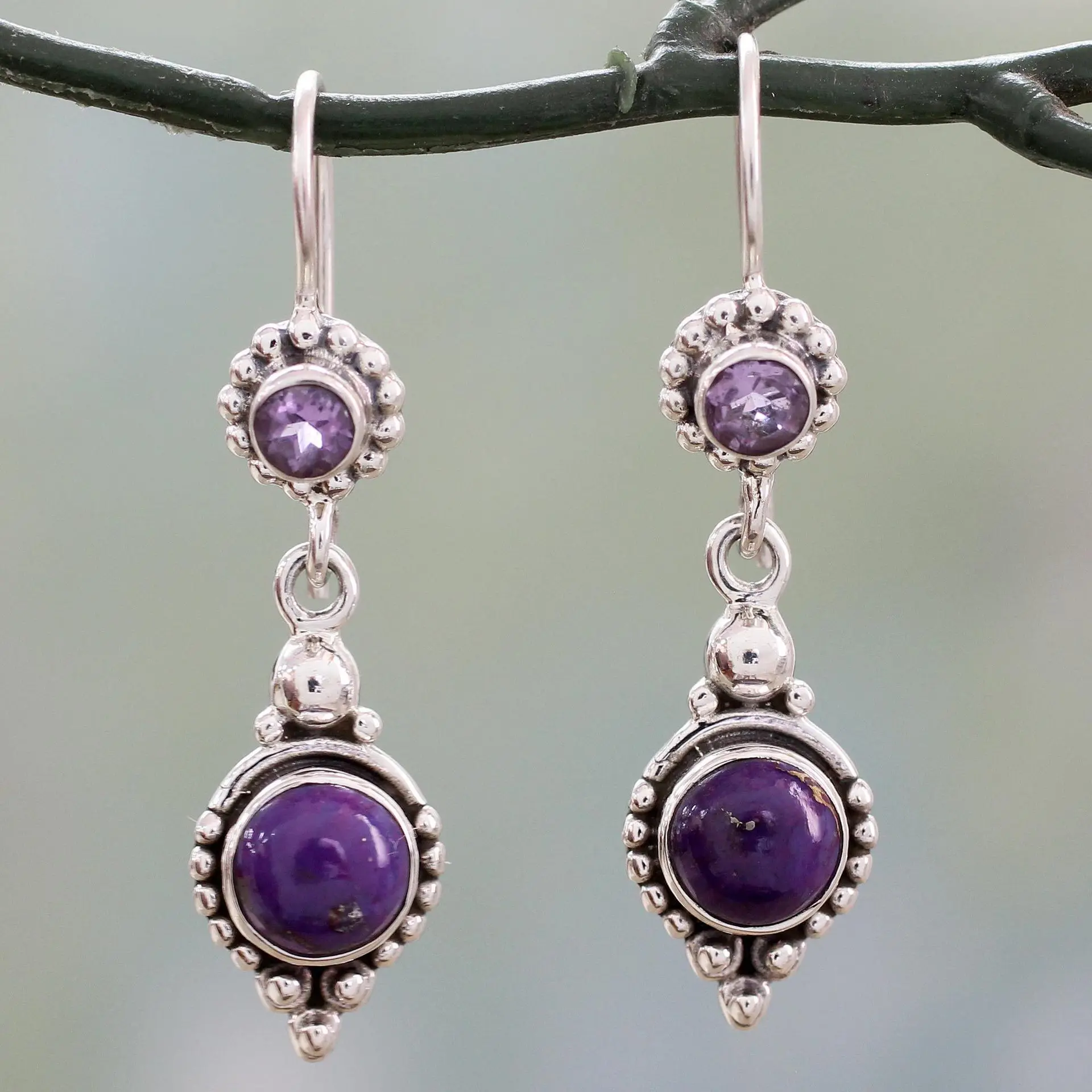 Серебро 925 пробы гранатовые серьги для женщин Мода Aros Mujer драгоценный камень Bizuteria