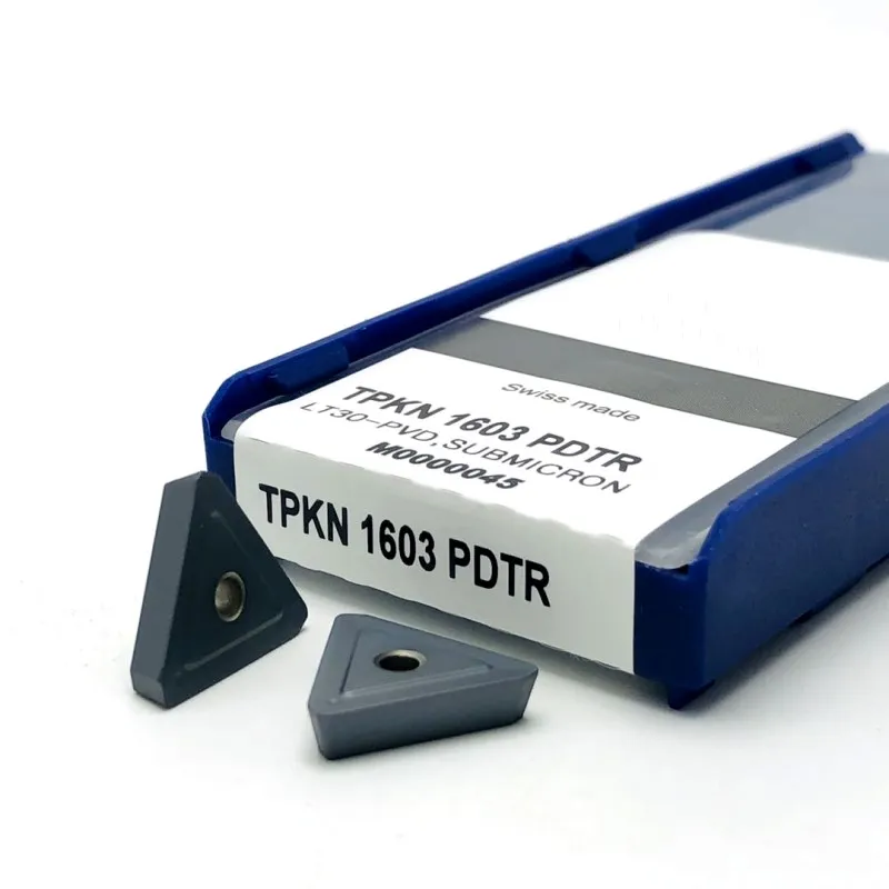 Твердосплавное лезвие TPKN1603 TPKN 1603 PDTR LT30 внешний токарный инструмент с покрытием PVD