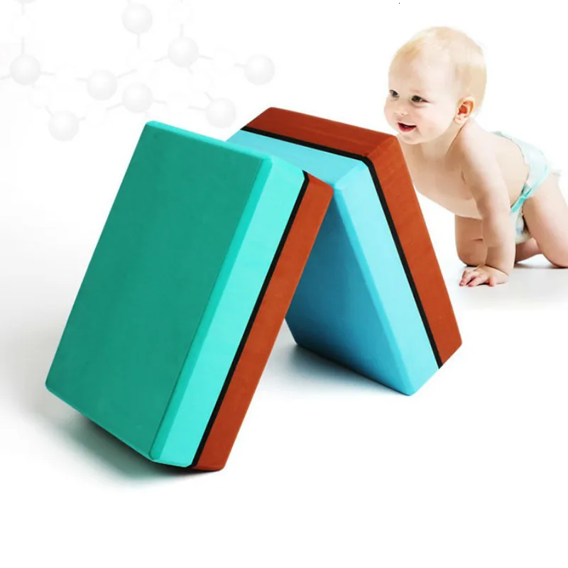 Высокое качество Пилатес блок йоги EVA кирпич Спортивные Упражнения Тренажерный